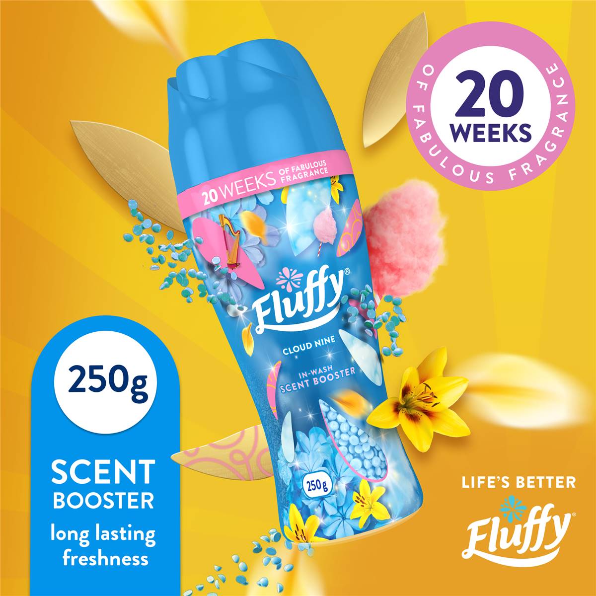 Fluffy In-Wash Scent Booster Cloud Nine 250g