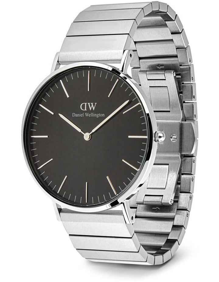 Classic 40 Sterling Piano Watch in Silver