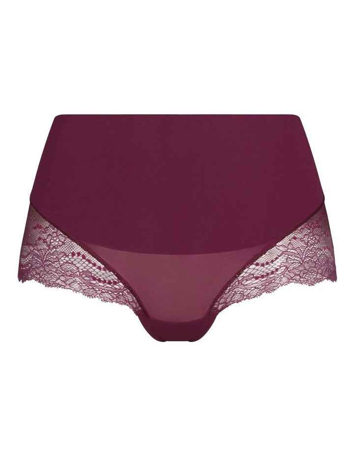 Super Smooth Undie-tectable Lace Hi-Hipster in Purple