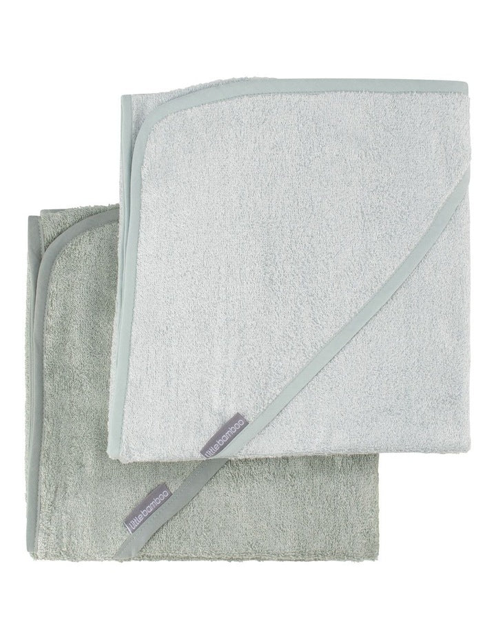 Hooded Towel 2 Pack in Bayleaf
