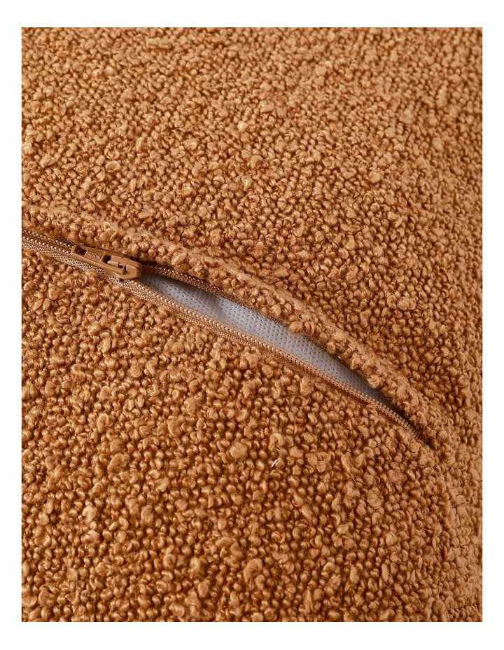 Boucle Cushion in Caramel