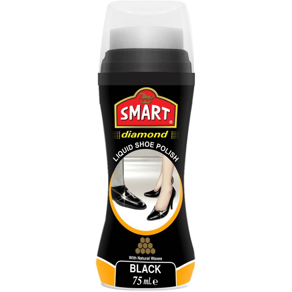 Smart Smart Liquid Shoe Polish Black 75ml