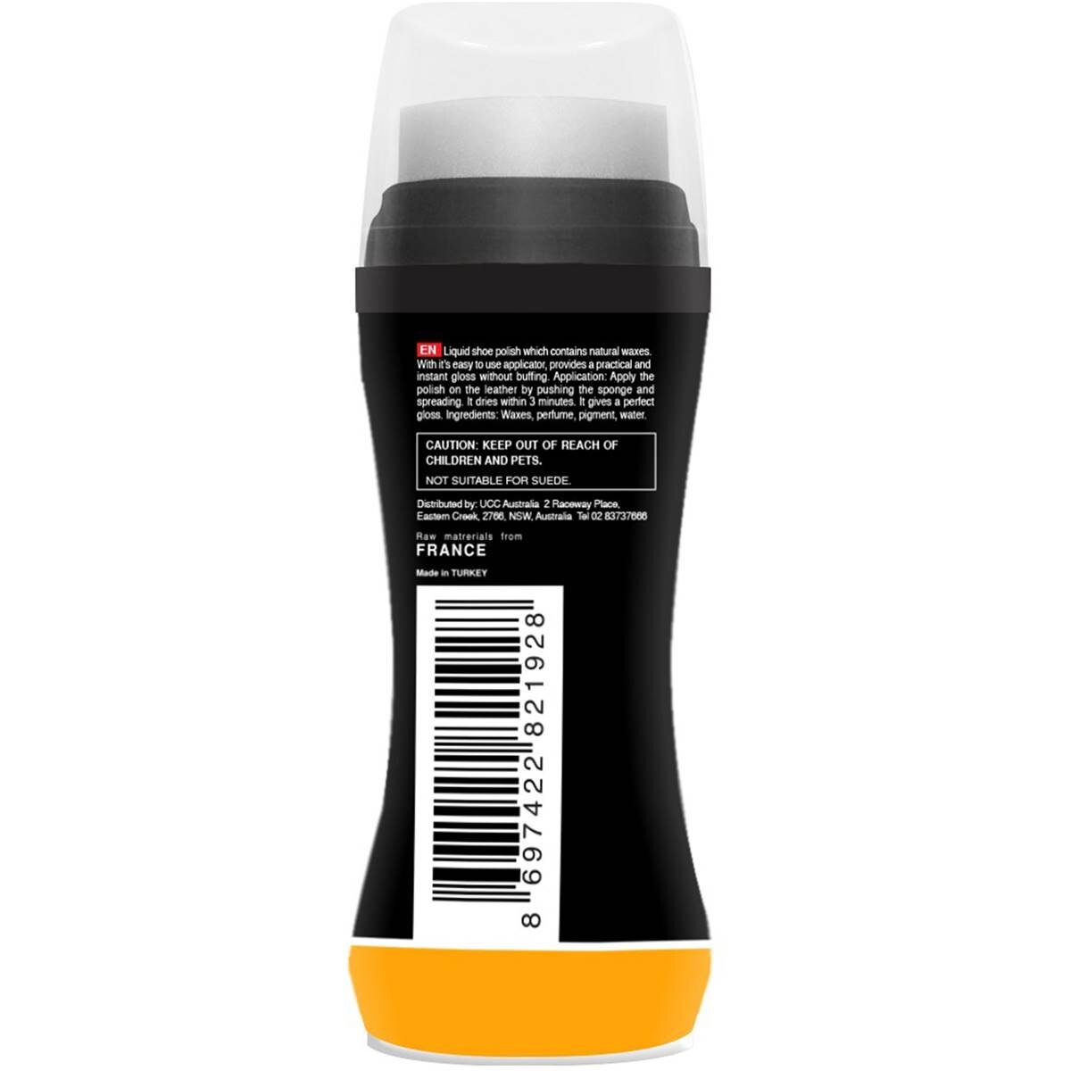 Smart Liquid Shoe Polish Black 75mL
