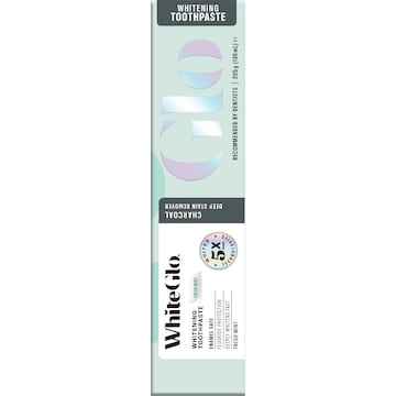 White Glo Charcoal Deep Stain Remover Whitening Toothpaste 205g