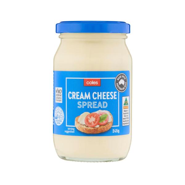 COLES CREAM CHEESE SPREAD