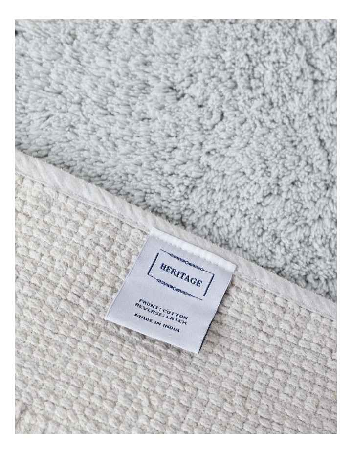 Sylvia Bath Mat in Silver