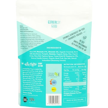 Blue Frog Keto Almond, Peanut & Raspberry Cereal 300g