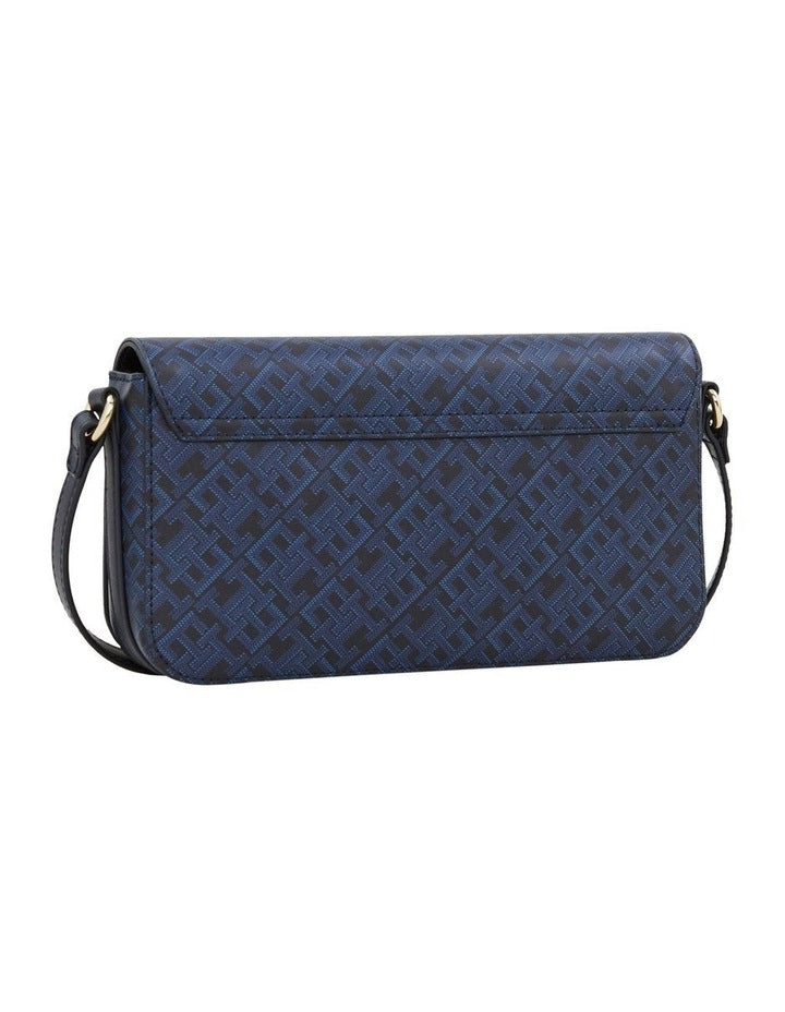 Im Latam Print Crossover Bag in Navy