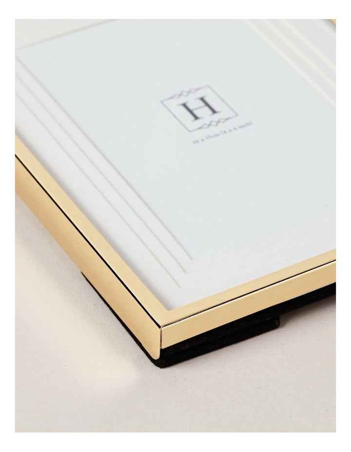 Triple Mat Look Frame 10x15cm in Gold