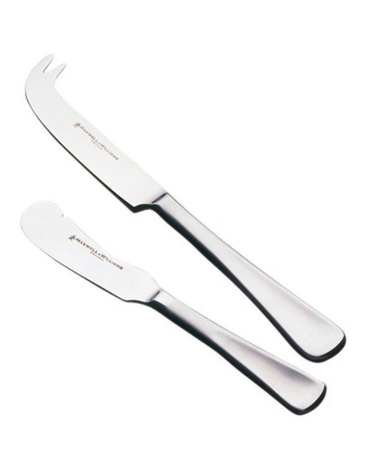 Cosmopolitan Cheese And Pate Set in Silver