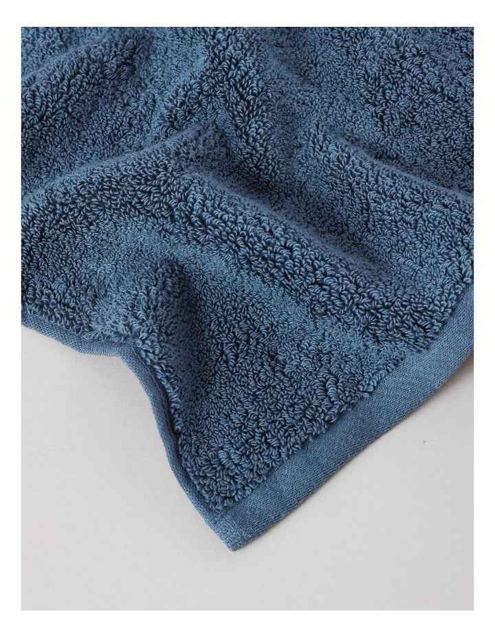 Australian Cotton 2pk Face Washer in Blue