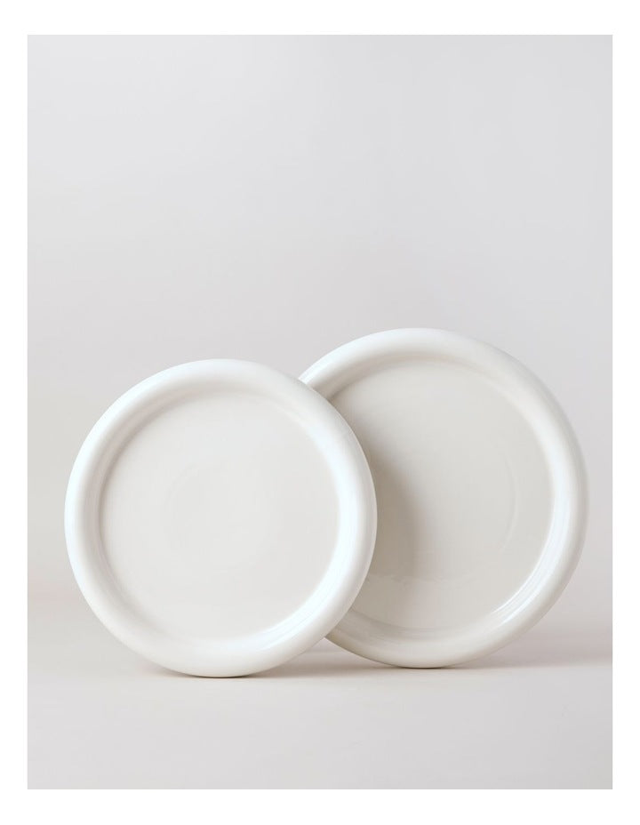 Bubble Serve Platter Medium in Dove Grey