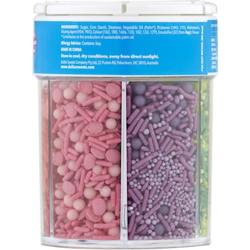 Dollar Sweets Colours Of The Rainbow Sprinkles 159g