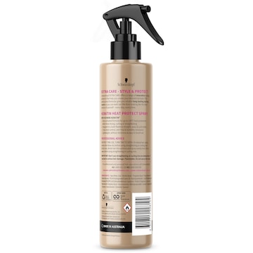 Schwarzkopf Extra Care Keratin Heat Protect Hair Spray 250mL
