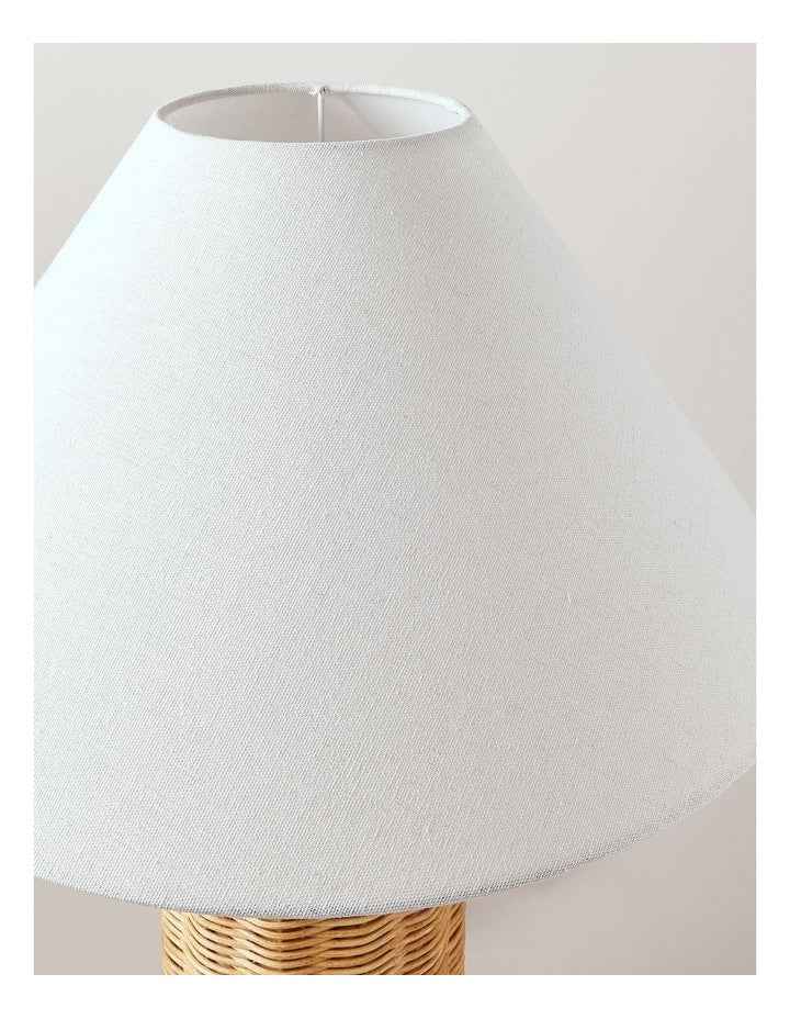 Vernon Woven Table Lamp 60cm in Brown