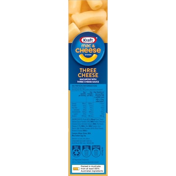 Kraft Mac & Cheese Dinner Three Cheese 205g