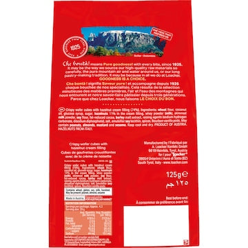 Loacker Quadratini Wafers Napolitaner 125g