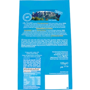 Loacker Quadratini Wafers Vanilla 125g