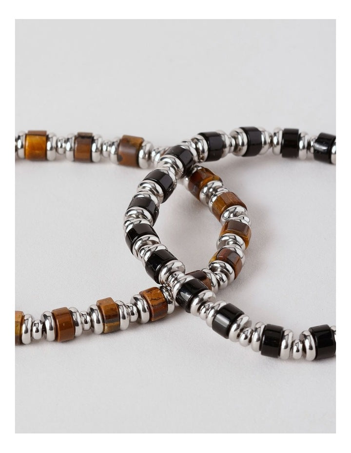 ETS Bracelets 2pk in Brown