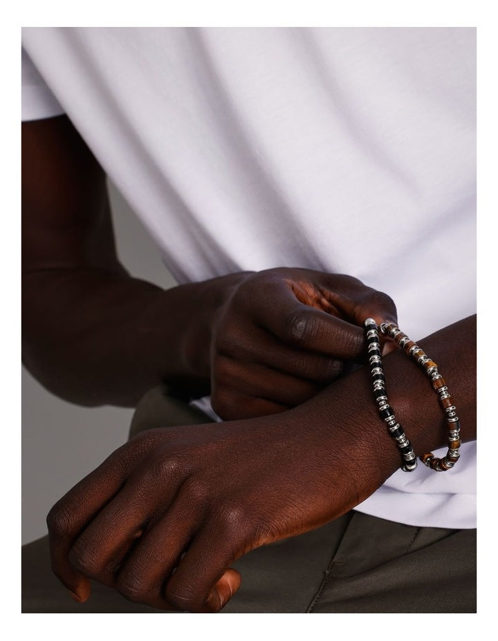 ETS Bracelets 2pk in Brown