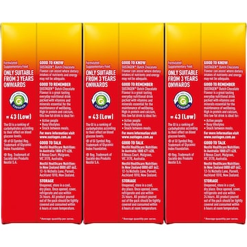 Sustagen High Protein Nutrition Top-Up Dutch Chocolate Ready To Drink 250mL x 3 pack