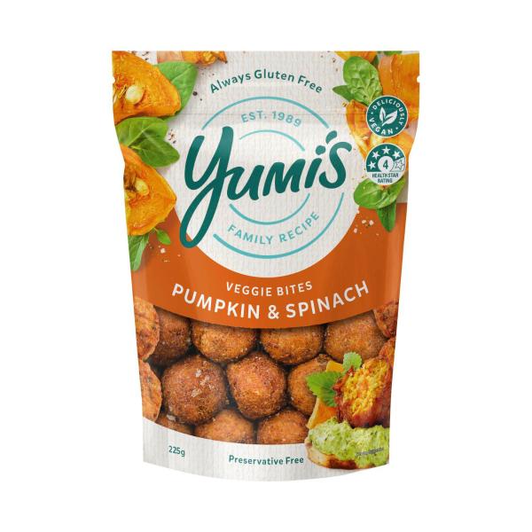 YUMIS DELIGHTS:CURRIED PUMPKIN & SPINACH:.:225 GRAM