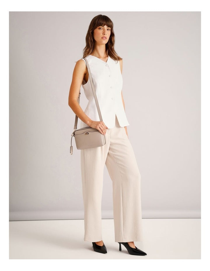 Georgia Crossbody Bag in Taupe