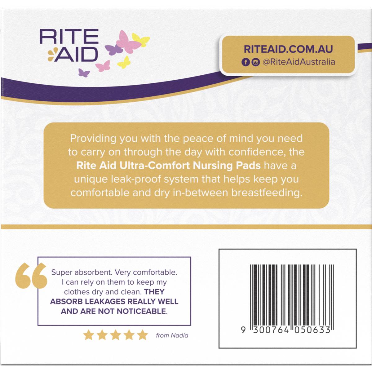 Rite Aid Nursing Pads 40 Pack