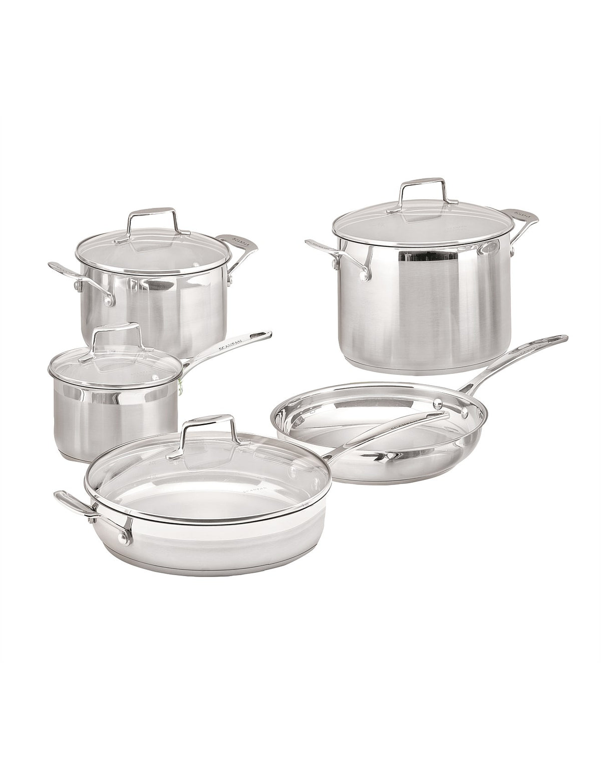SCANPAN IMPACT 5 Piece COOKWARE SET