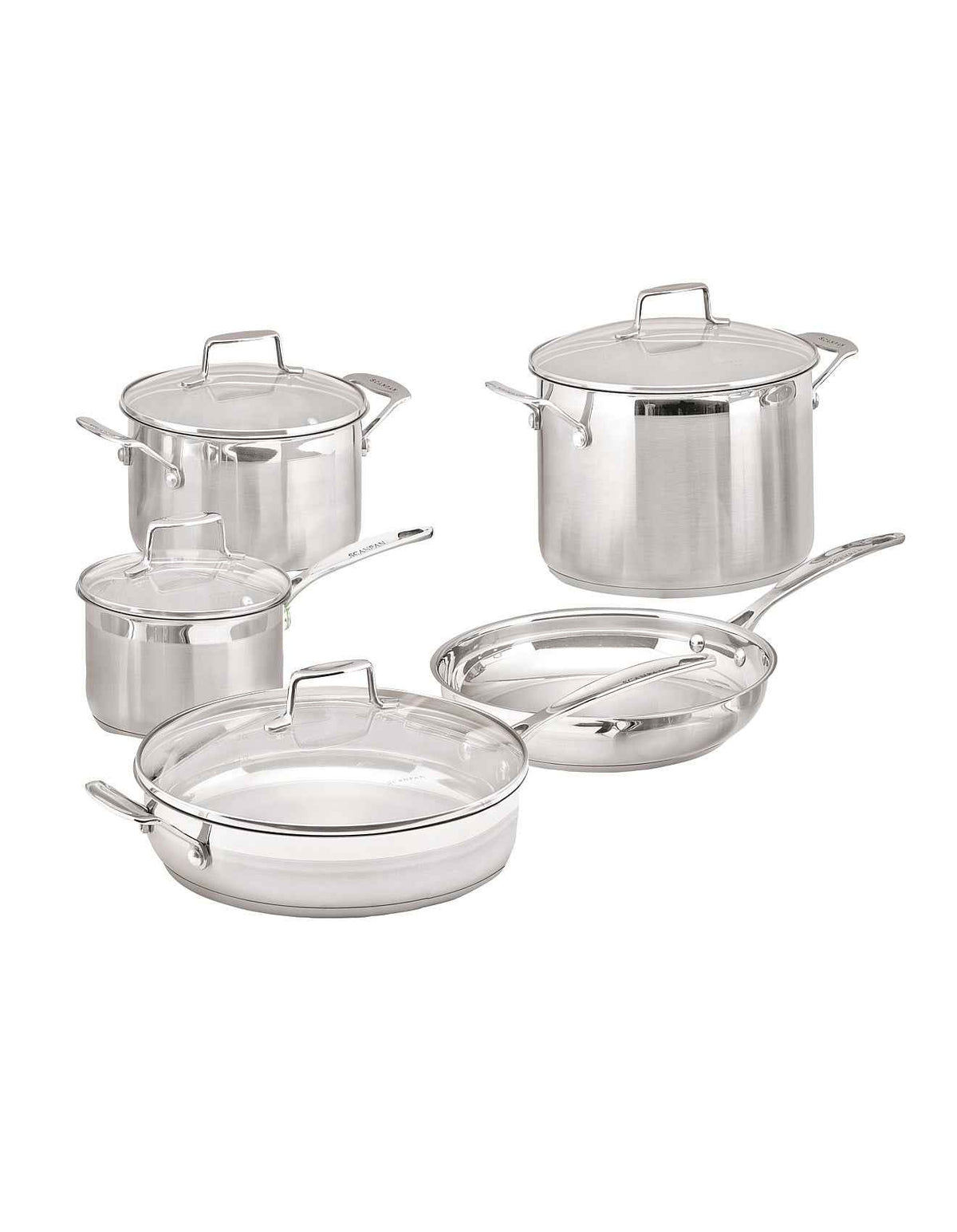 SCANPAN IMPACT 5 Piece COOKWARE SET