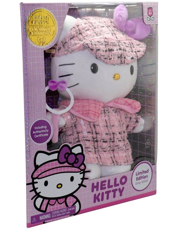 Limited Edition Detective Kitty 12in