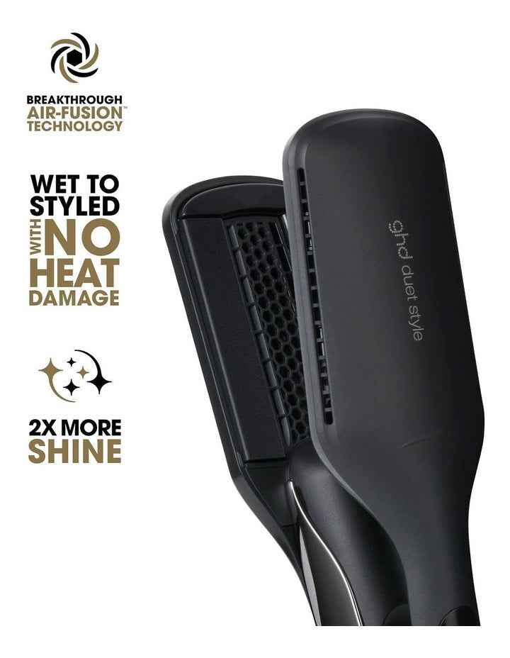 Duet Style 2-in-1 Hot Air Styler in Black