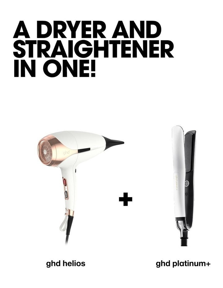 Duet Style 2-in-1 Hot Air Styler in White
