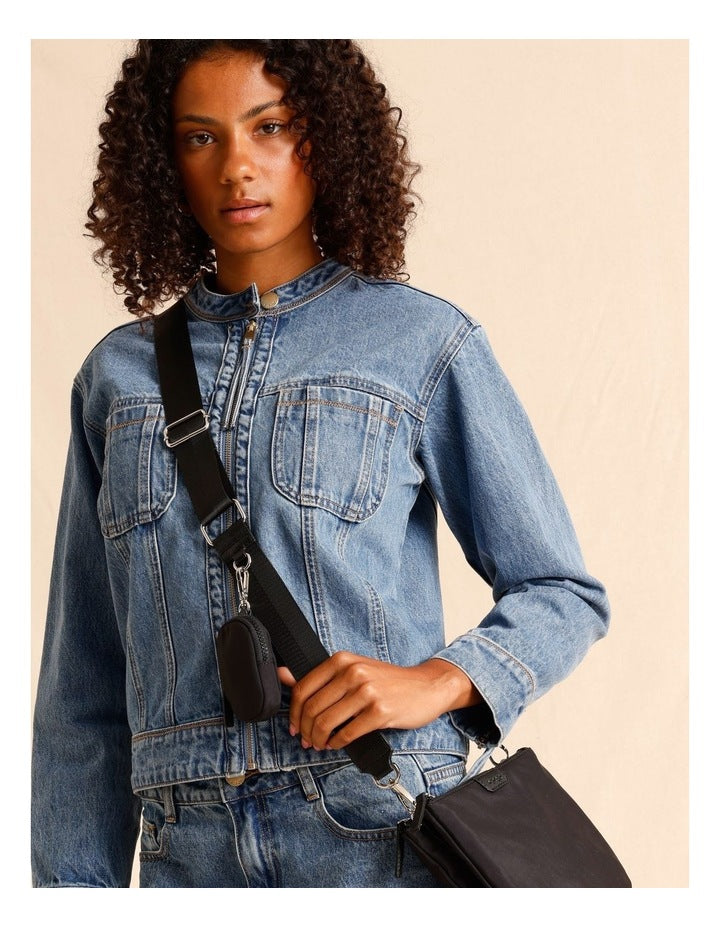 Reese Crossbody in Black