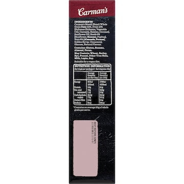 Carman's Muesli Bars Classic Fruit & Nut 6 pack