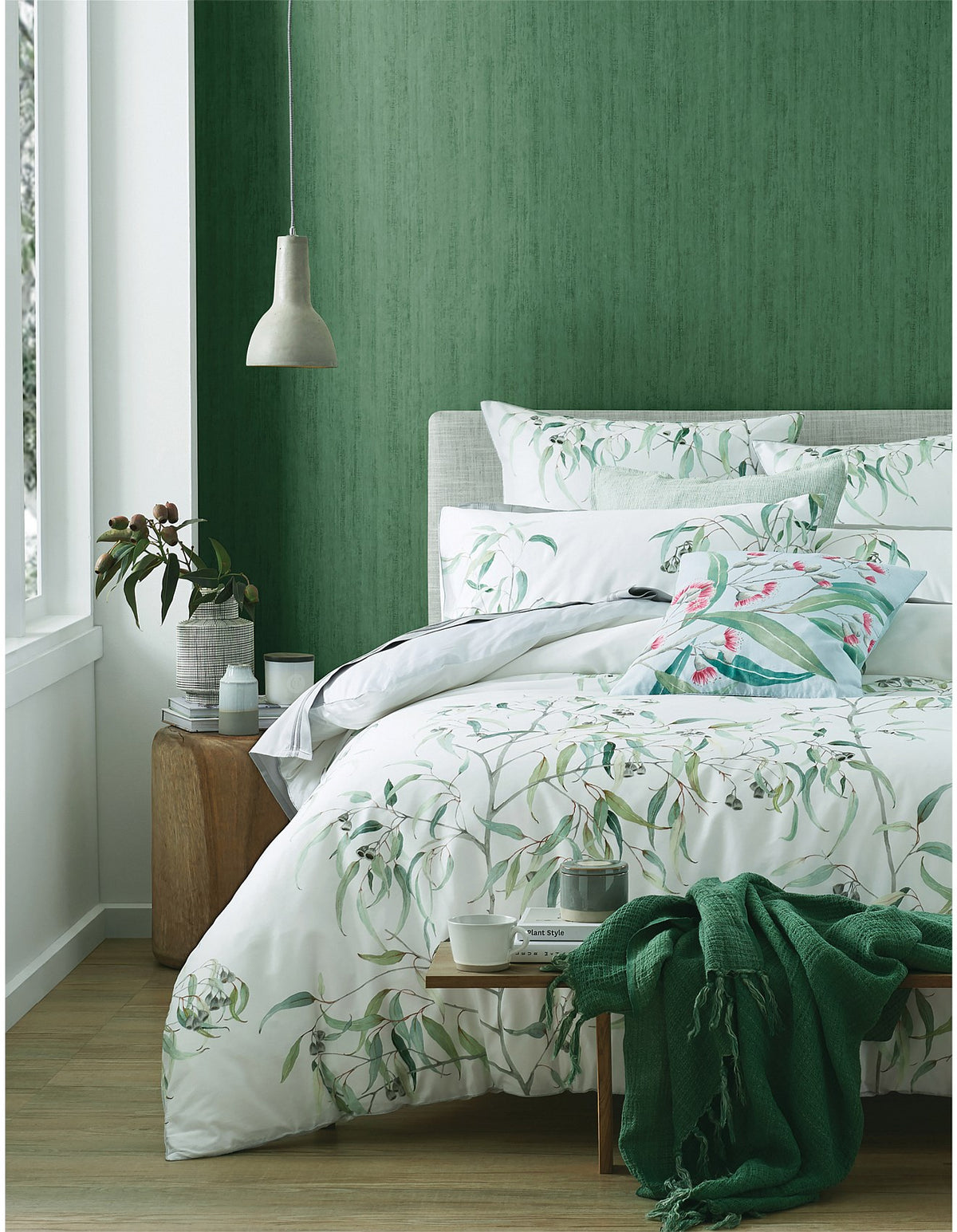 Eucalyptus Super King Bed Quilt Cover Multi Color
