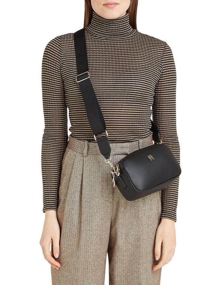 Poppy Reform Crossbody Bag in Black