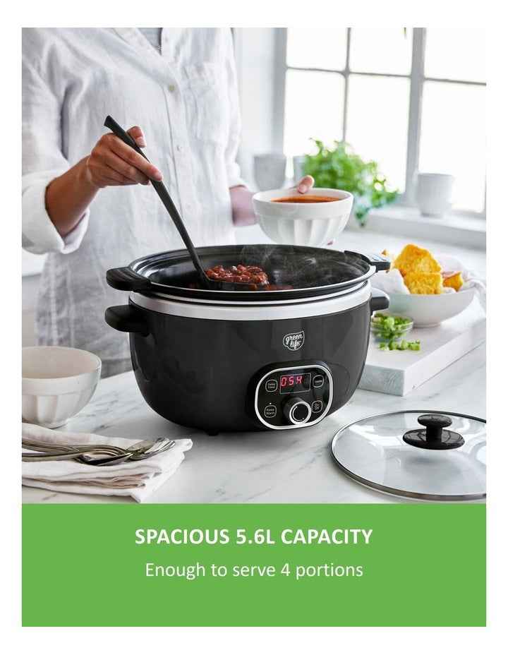 Slow Cooker Duo CC009511-001 in Black