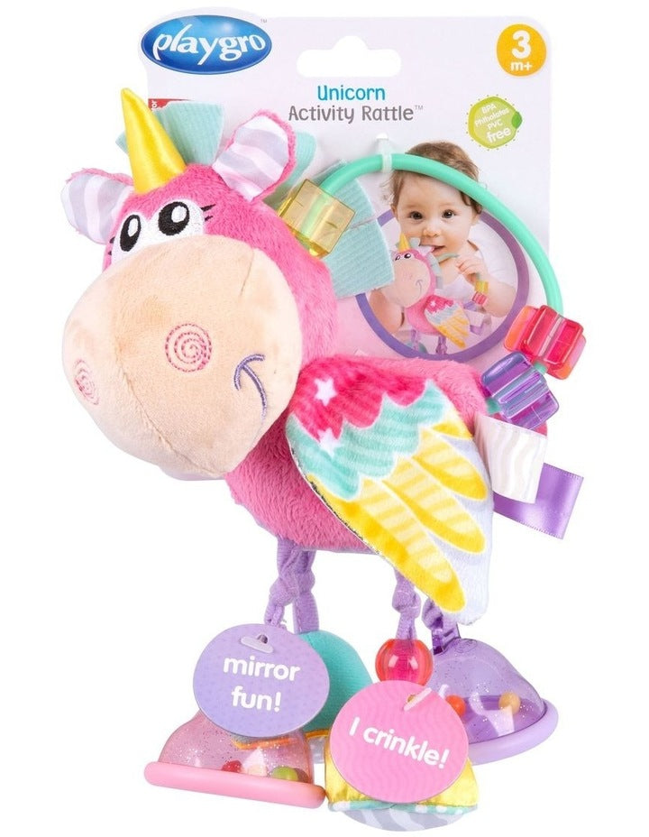 Unicorn Activity Rattle
