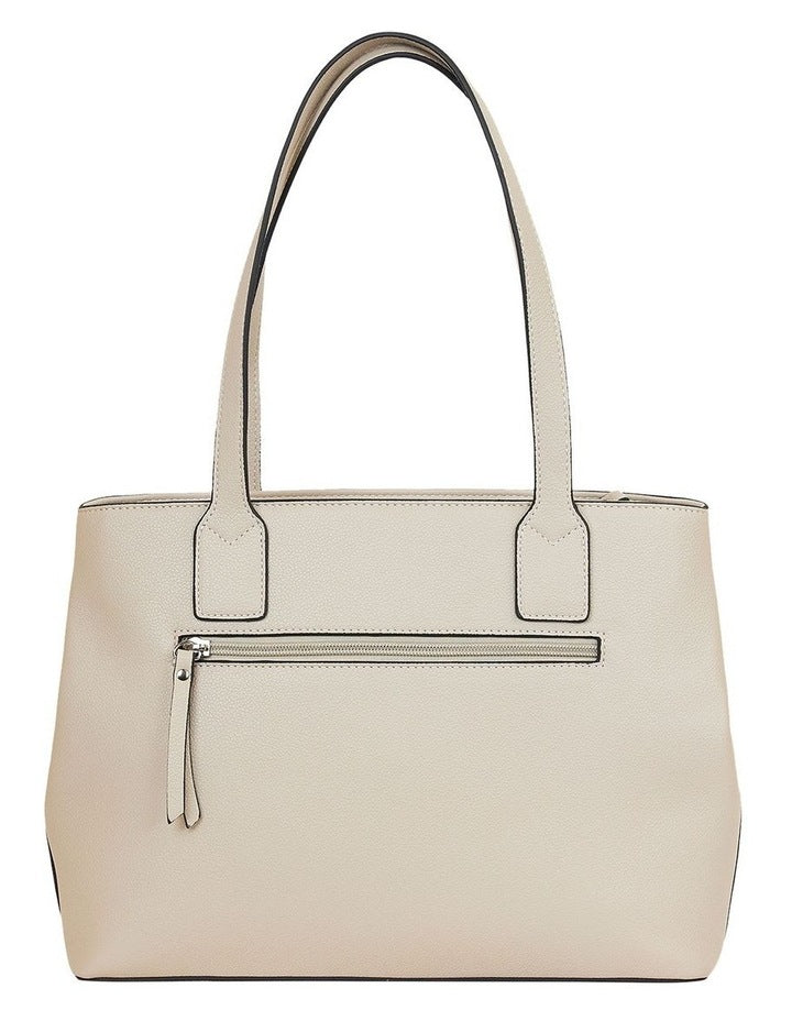 Janice Tote Bag in Stone