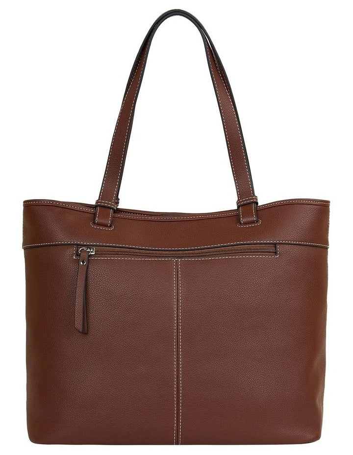 Hallie Tote Bag in Tan