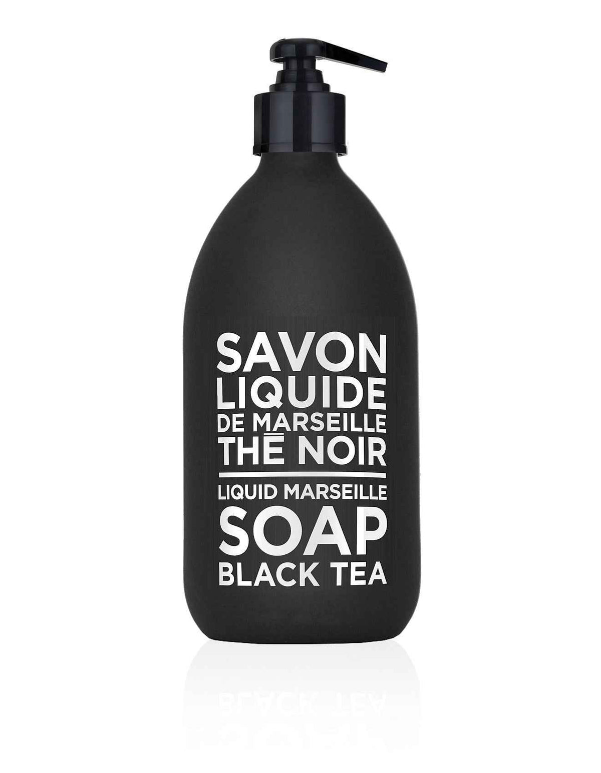 Black & White Liquid Marseille Soap 500ml - Black Tea