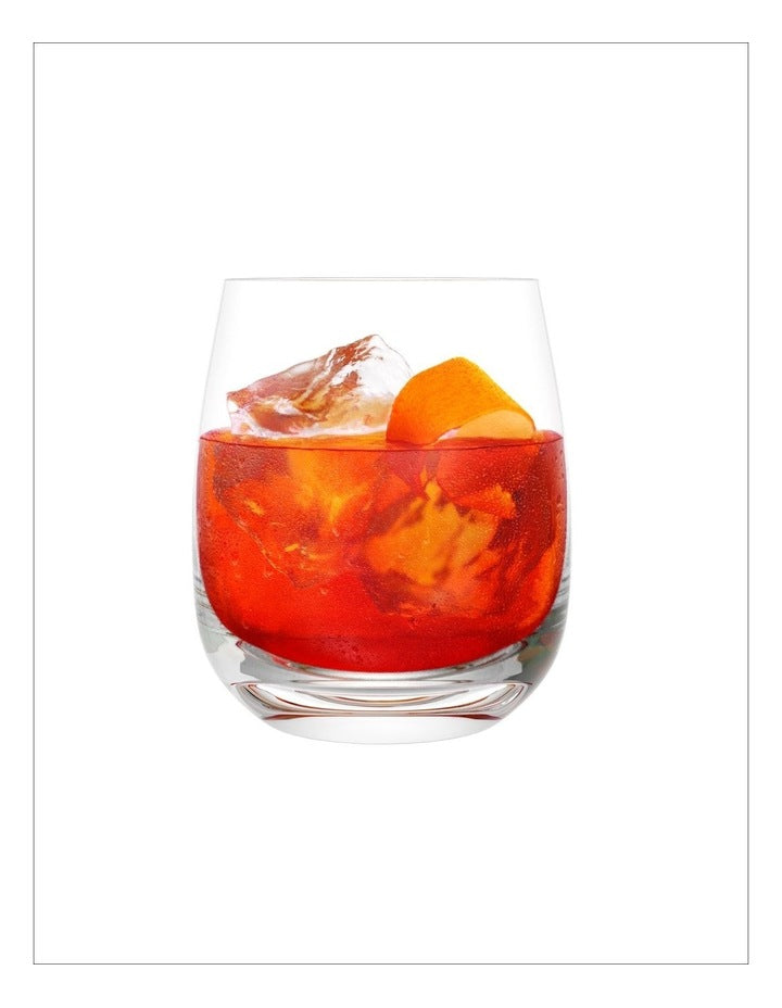 Mixed Drinks Glass Set 4 Pack in Clear