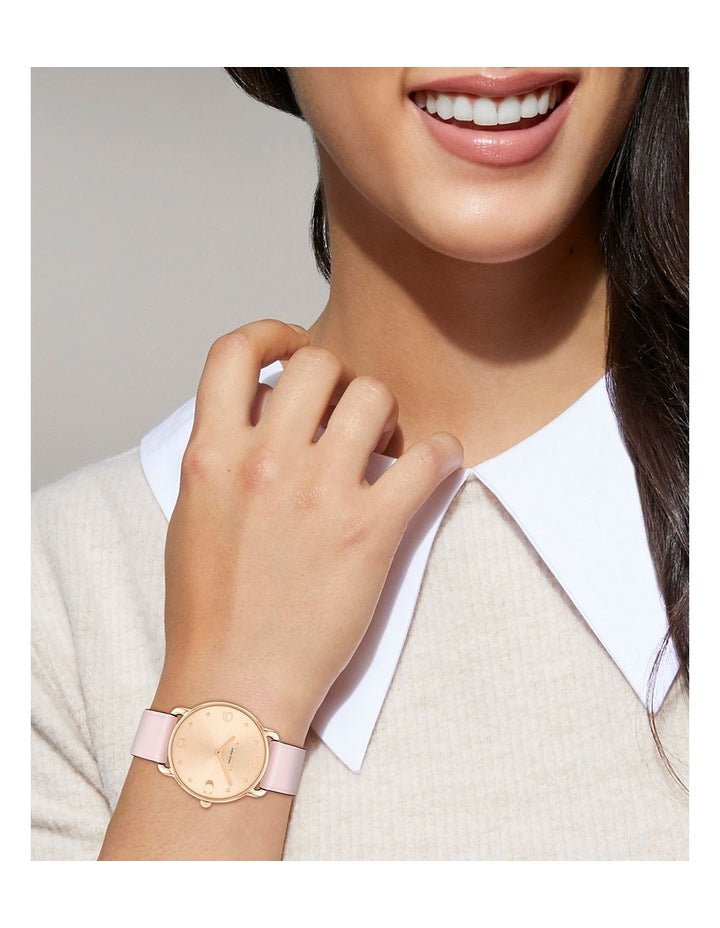 Elliot Pvc Watch in Pink