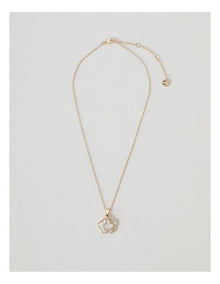 Clover Charms Necklace in Gold