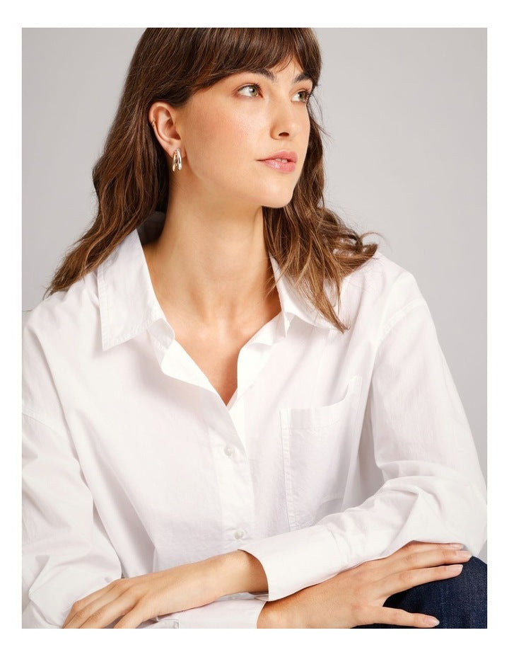 Double Hoop Earring in Gold