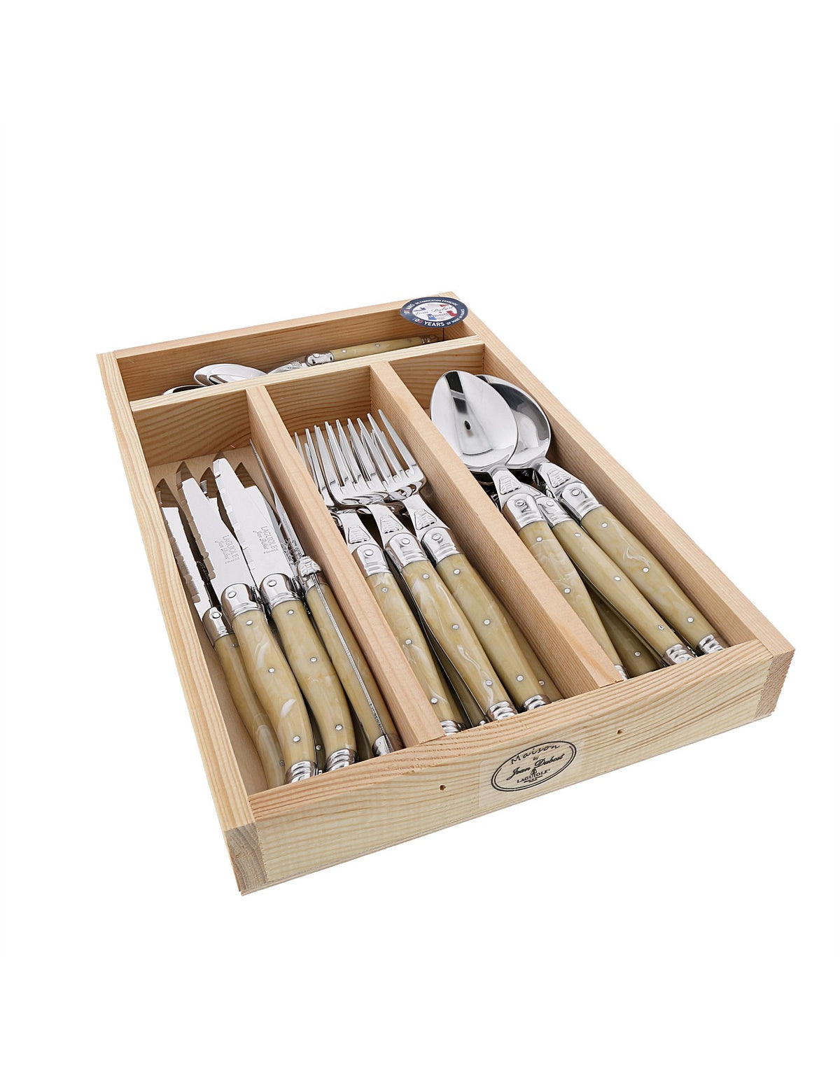Maison Light Horn 24-pc Cutlery Set