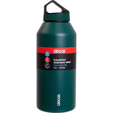 Decor Thermal Stainless Steel Water Drink Bottle Assorted 1.4L each