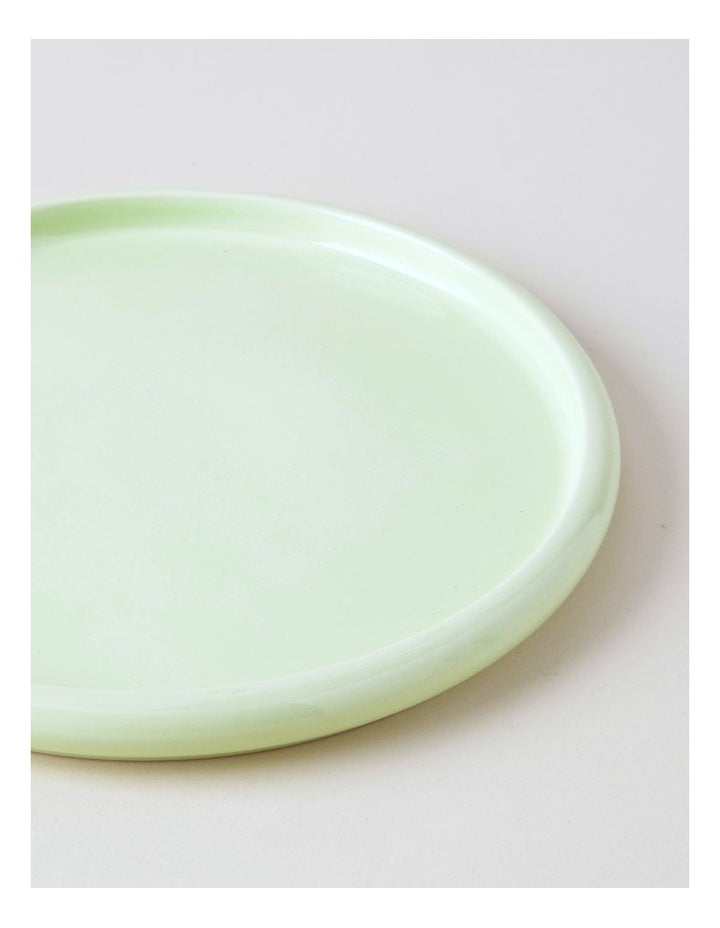 Bubble Dinner Plate in Mint Green