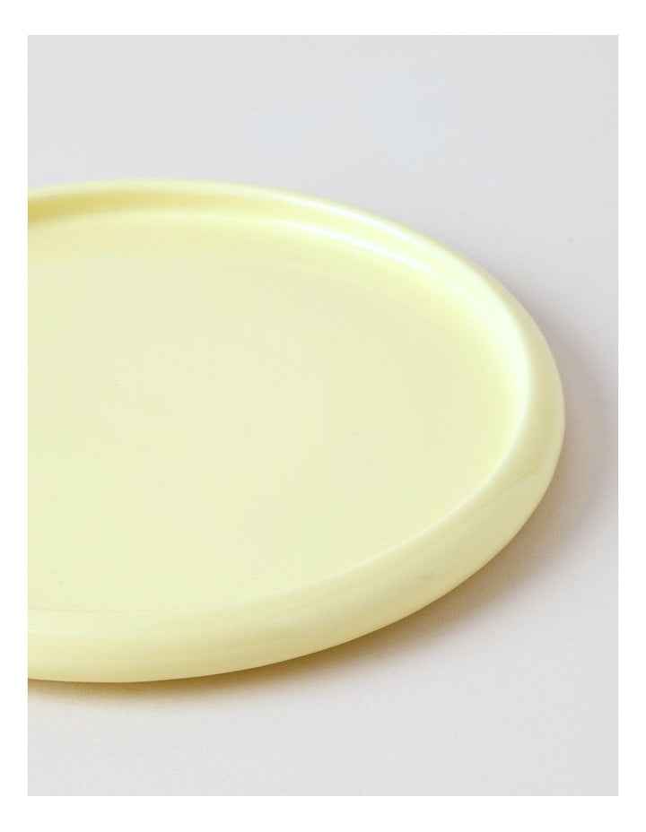Bubble Side Plate in Lemon